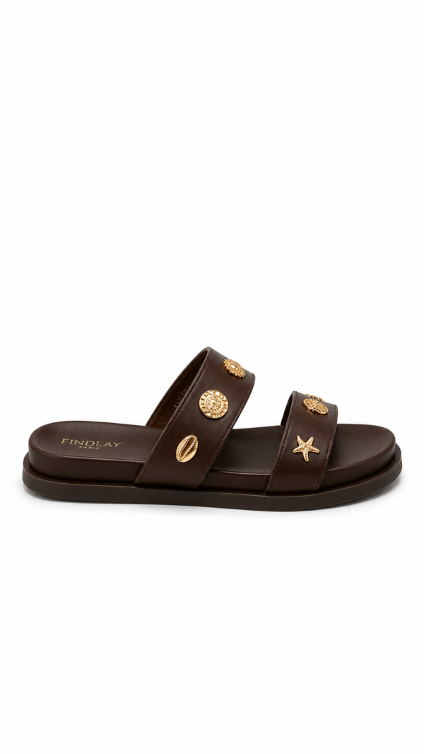 Sandalias con Remaches Carmelitas