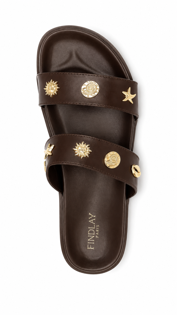 Sandalias con Remaches Carmelitas