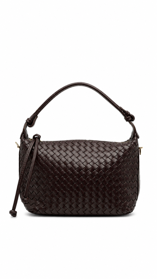 Cartera Trenzada Rectangular