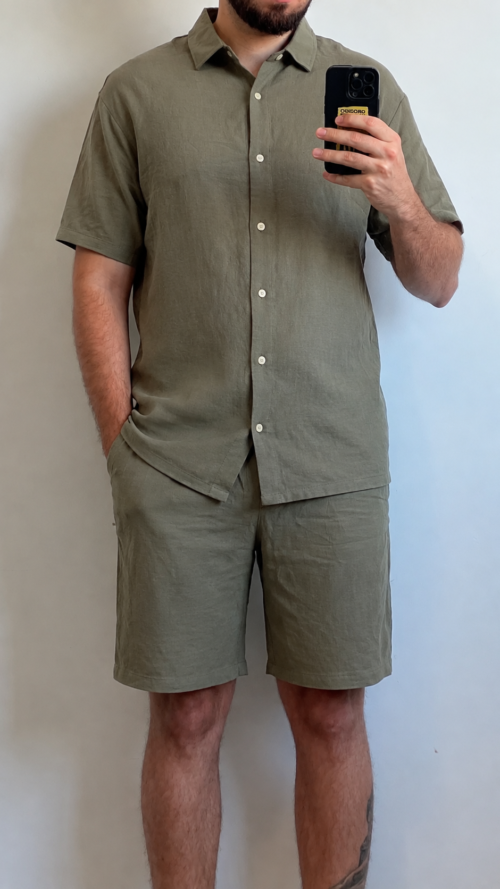 Conjunto Camiseta y Short Color Entero