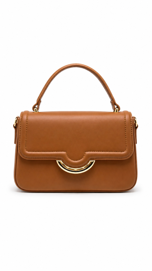 66F9053A-37E6-488E-BFDF-A3F9A06EF4EA Cartera Camel Adorno Dorado