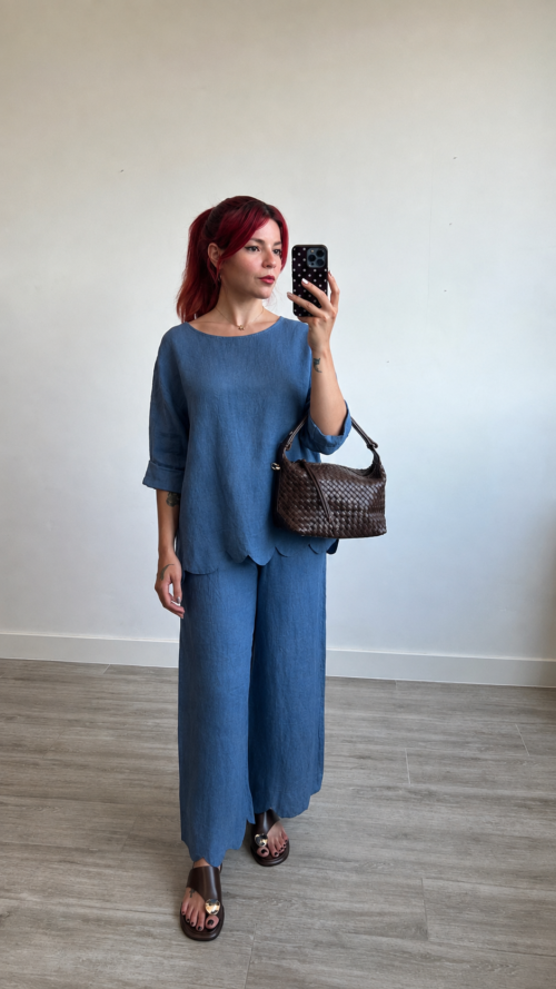 A020A0CE-02D5-4A5A-AD59-A78B3C4ADCFF Conjunto Pantalón y Blusa 3/4 Conchas