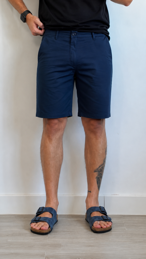 Short Chino Azul Marino