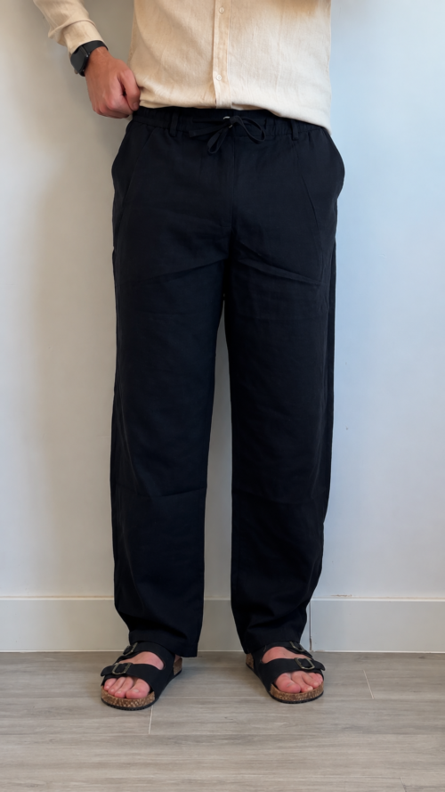 AE7DA55A-6E28-427A-9977-A643F747C84B Pantalón Negro con Cordón