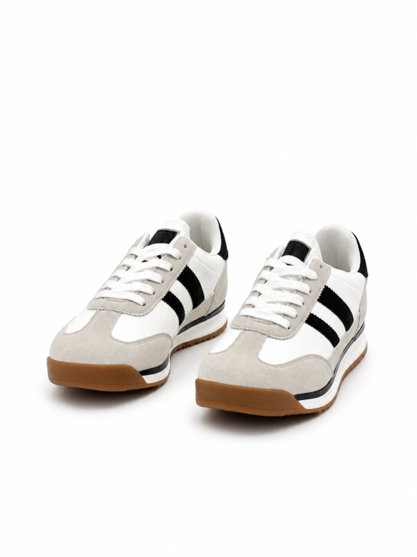 Tenis Blancos Raya Negra