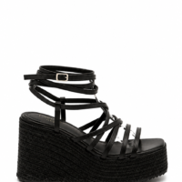 Plataformas de Rafia Negras Cocalecas
