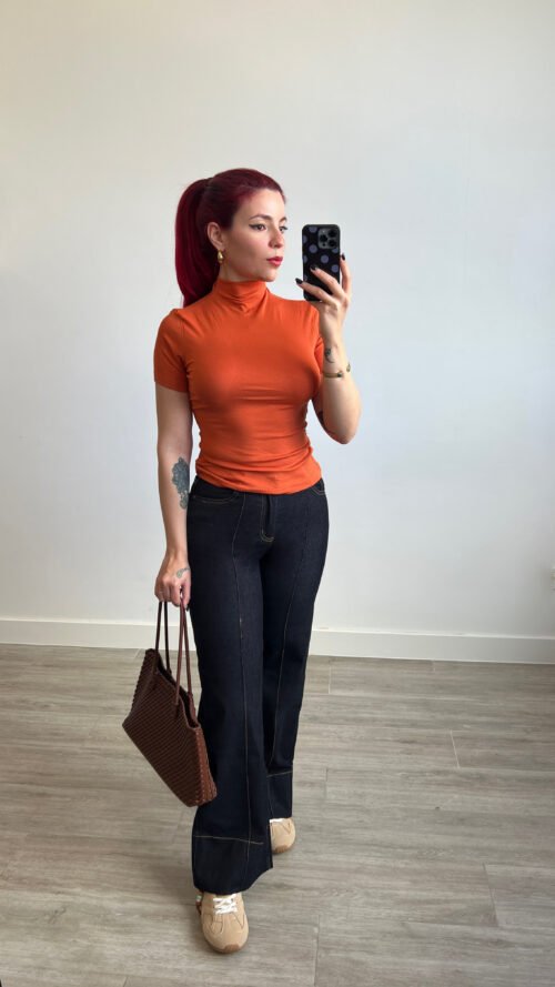 Jean Wide Leg Oscuro