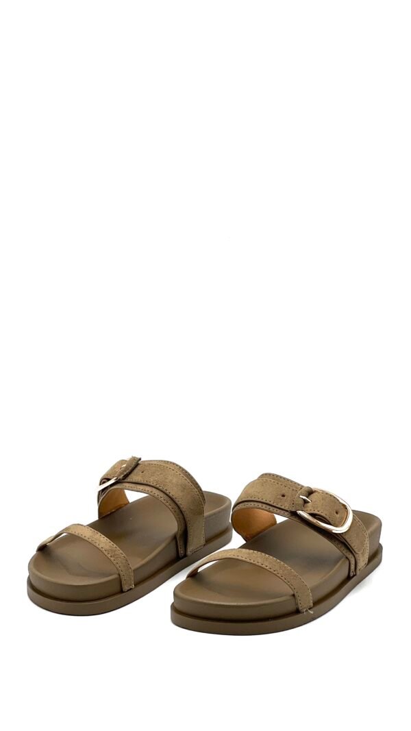 Sandalias Khaki