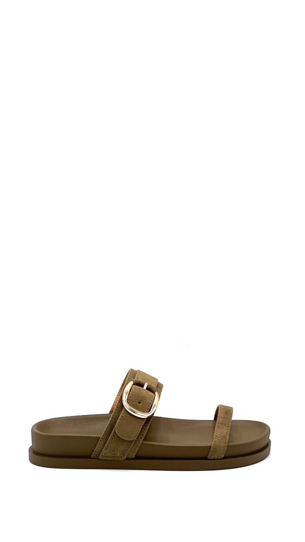 Sandalias Khaki