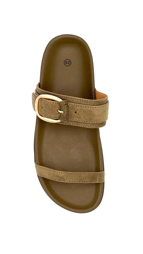 Sandalias Khaki